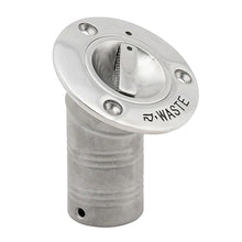 Whitecap 30&deg; EPA Pull-Up Deck Fill Angled 1-1/2&quot; (Waste)