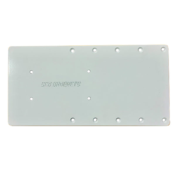 Sea Brackets 14&rdquo; Straight Trolling Motor Plate f/Garmin&rsquo;s Kraken