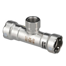 Viega MegaPress 316 FKM Tee w/FPT - 1&quot; x 1&quot; x 1/2&quot; (FPT)