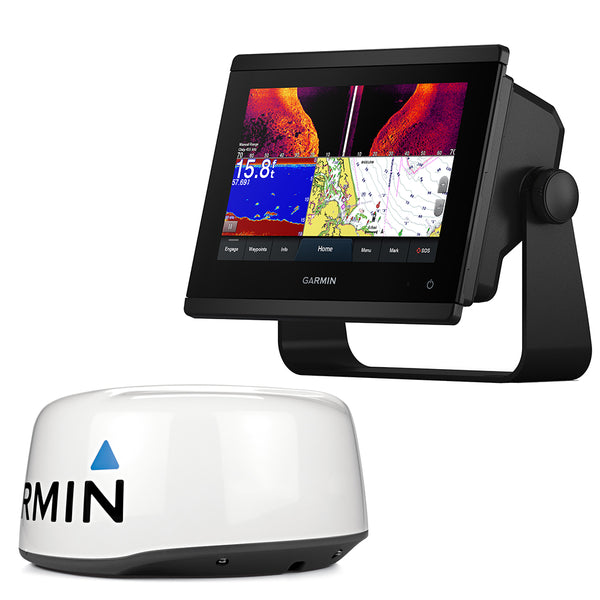 Garmin GPSMAP&reg; 723xsv Combo GPS/Fishfinder w/GMR 18HD+ Radar