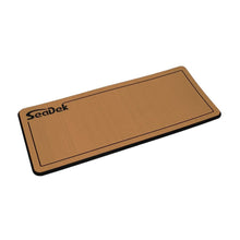 SeaDek 14&rdquo; x 36&quot; 20mm Dual Density Small Helm Pad w/SeaDek Logo - Brushed Texture - Mocha/Black (355.6mm x 914.4mm x 20mm)