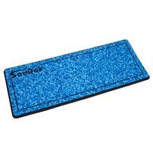 SeaDek 14&rdquo; x 36&quot; 20mm Dual Density Small Helm Pad w/SeaDek Logo - Brushed Texture - Aqua Camo/Black (355.6mm x 914.4mm x 20mm)
