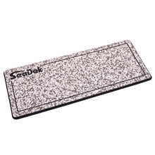 SeaDek 16&rdquo; x 39&quot; 20mm Dual Density Large Helm Pad w/SeaDek Logo - Brushed Texture - Snow Camo/Black (406.4mm x 990.6mm x 20mm)