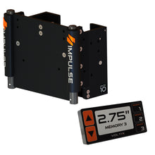 IMPULSE XL 10&quot; Set Back Electric Jack Plate w/Smart Control - Black Anodized