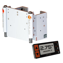 IMPULSE XL 12&quot; Set Back Electric Jack Plate w/Smart Control - White Cerakote