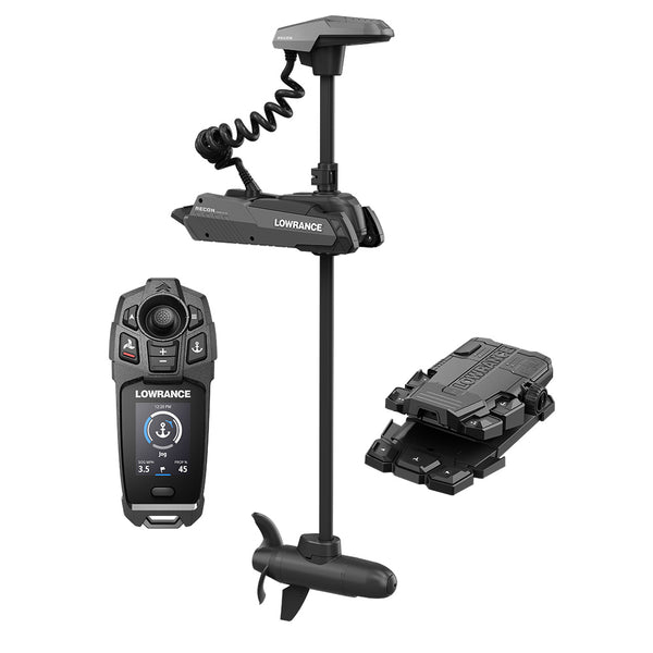 Lowrance Recon&trade; FW 54" Trolling Motor - Includes Freesteer Joystick Remote, Wireless Foot Pedal &amp; HDI Nosecone