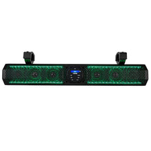 DS18 26" Marine Amplified Sound Bar w/Bluetooth 600W w/6 Speaker System &amp; RGB LED