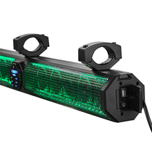 DS18 37" Marine Amplified Sound Bar w/Bluetooth 1200W w/10 Speaker System &amp; RGB LED