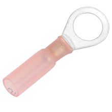 Pacer 22-18 AWG Heat Shrink Ring Terminal - 5/16&quot; Stud Size - 25 Pack