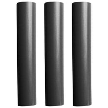 Pacer Battery Cable Heat Shrink Tubing - 1&quot; x 12&quot; - Black (3-Pieces)