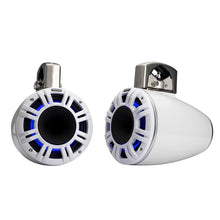 KICKER KMTCXL65 6.5&quot; LED Horn Loaded Compression Driver Tower System - White