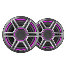 Fusion Apollo&trade; 6.5&quot; LED Marine Speakers w/Sports Grey Grille