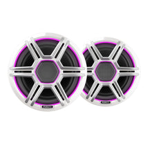 Fusion Apollo&trade; 7.7&quot; LED Marine Speakers w/Sports White Grille