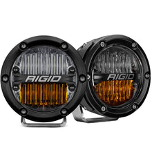 RIGID Industries 360-Series 4&quot; LED SAE Fog Beam - Yellow/White - Pair