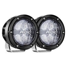 RIGID Industries 360-Series RGBW 4&quot; Offroad Lamp Drive Beam w/RGBW Backlight Pods - Set of 2