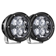 RIGID Industries 360-Series RGBW 4&quot; Offroad Spot Beam w/RGBW Backlight Pods - Set of 2