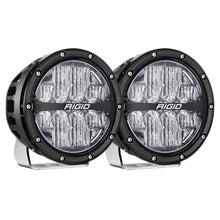 RIGID Industries 360-Series RGBW 6&quot; Offroad Lamp Drive Beam w/RGBW Backlight Pods - Set of 2