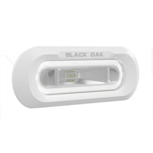 Black Oak Low Pro&trade; Marine Spreader Light - Flush Mount - White Housing - White LED