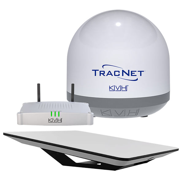 KVH Starlink Flat Panel Terminal with Wedge Mount - Gen 3 WiFi Router &amp; 25M (82') PoE Cable Included
