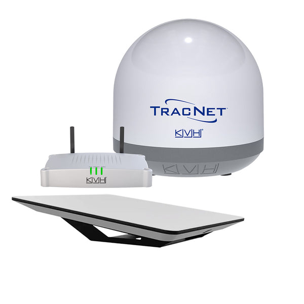 KVH Starlink Flat Panel Terminal w/Wedge Mount &amp; 25m PoE Cable - Router &amp; Ethernet Adapter Not Included