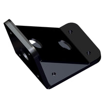 Power-Pole Deck Mount - 0" Setback - 6" Rise - Black