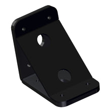 Power-Pole Deck Mount - 0" Setback - 6" Rise - Black