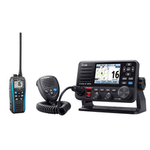 Icom M510 EVO 41 VHF w/NMEA 2000 &amp; FREE M25 Floating Handheld VHF Marine Radio - 5W - Blue
