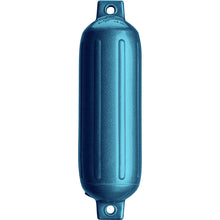 Polyform G-3 Twin Eye Fender 5.5&quot; x 19&quot; - Metallic Blue