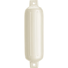 Polyform G-4 Twin Eye Fender 6.5&quot; x 22&quot; - Metallic White