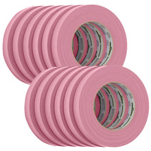 FrogTape CP 325 Medium-High Adhesion Masking Tape - 18MM x 55M x 12-Pack - Pink - Rated f/325&deg;F