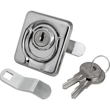 Sea-Dog Surface Mount Locking Ring Pull - Stamped 304 Stainless Steel/Die Cast Zinc Lock