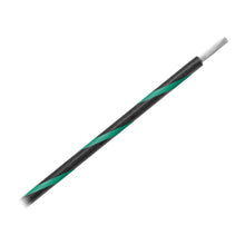 Pacer 14 AWG Gauge Striped Marine Wire 500' Spool - Black w/Green Stripe