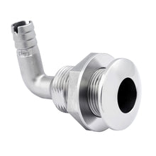 Whitecap 1-1/2&quot; Duplex Stainless Steel 90 Degree Thru-Hull Fitting