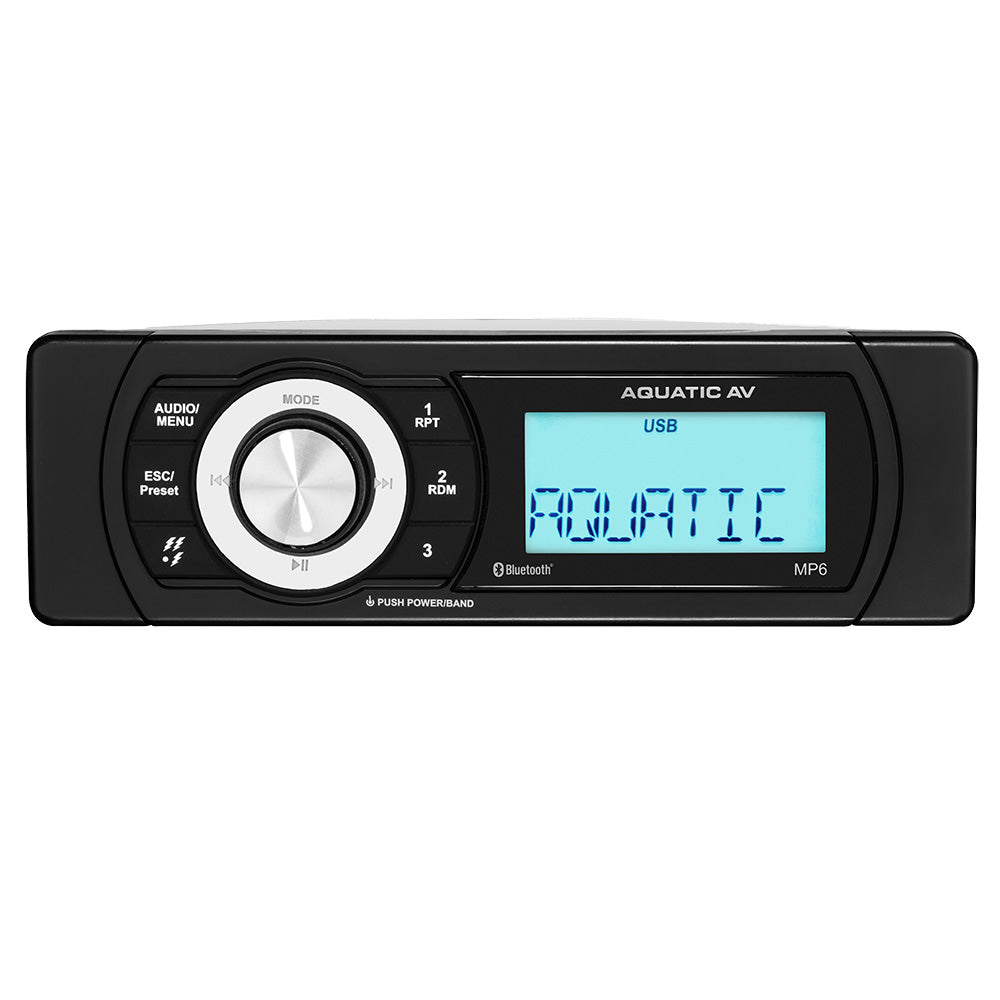 Aquatic AV MP6 Shallow Mount Stereo | Aquatic AV | NVN Marine