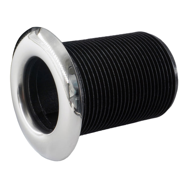 Forespar Pro Series Valve Stainless Steel Capped Thru-Hull Fits 1/2"-3/4"