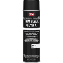 SEM Trim Black Ultra - 20oz Aerosol Can - Satin Finish