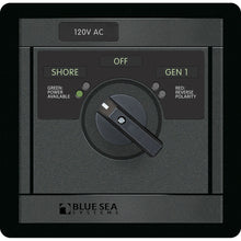 Blue Sea 120v AC Rotary 30A off + 2 Sources