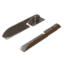 TACO Command Ratchet Hinge - 18-1/2&quot; - 316 Stainless Steel Polished w/Hard Stop