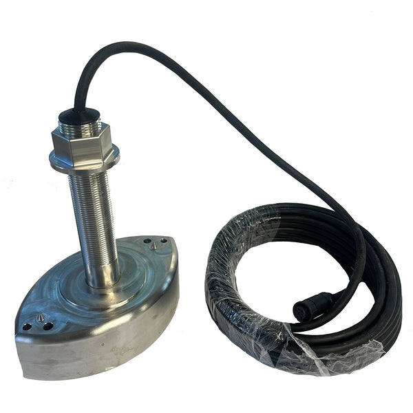Echonautics ST1801kW Thru-Hull Stainless Steel Transducer - 50/200 kHz
