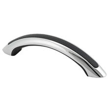 Whitecap 9&quot; Stainless Steel Grab Handle with UV-Resistant Black Vinyl Inlay