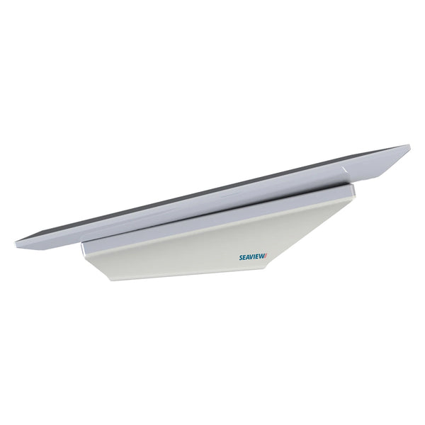 Seaview Performance Gen 3 Starlink Antenna Mount w/8 Degree Wedge Base - White