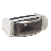 Lumitec Contour Inset Navigation Light - Stern White - White Housing