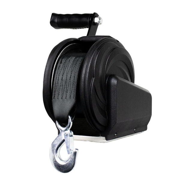 Powerwinch Select Series Winch 800lb, 8" Crank Arm - Carbon Black