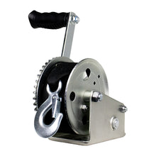 Powerwinch Utility Series Winch 1,200lb, 8&quot; Crank Arm - Zinc