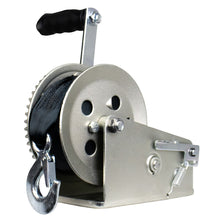 Powerwinch Utility Series Winch 1,800lb, 2 Speed, 6&quot; Crank Arm - Zinc
