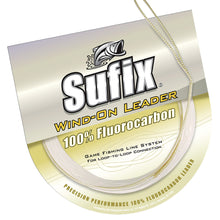 Sufix Wind-On 100% Clear Fluorocarbon Leader - 100lb - 11 yds