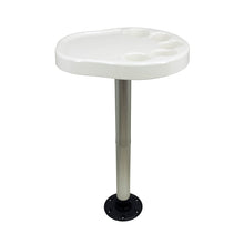 Springfield Party Platter Thread-Lock&trade; Surface Mount Table Package - White