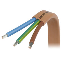 Pacer 6/3 AWG Triplex "Euro" Cable - Tan Jacket - Brown, Green/Yellow, &amp; Light Blue Conductors - 100'