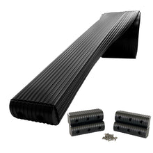 Caliber BunkWrap Kit - Black 16' x 2&quot; x 6&quot; Roll + 4 Caps + HRDW Roll + 4 Endcaps &amp; Stainless Steel Hardware