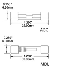 Blue Sea 5220 - Fuse AGC 30A